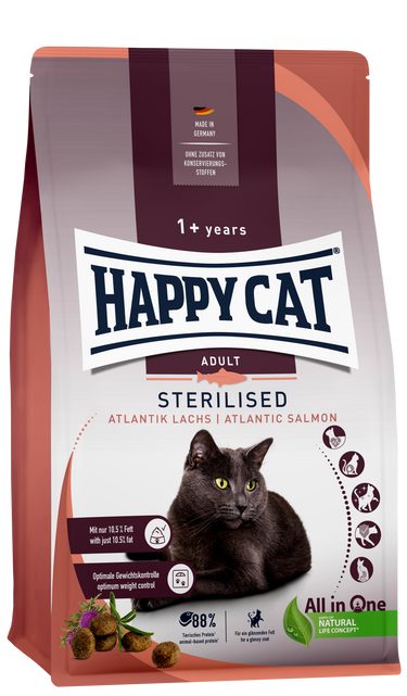 Happy Cat Adult Sterilised Atlantik Lachs Atlantic Salmon